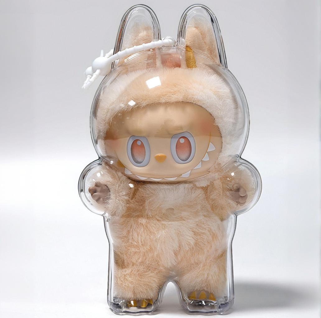 Clear Acrylic Protective Case for Labubu The Monsters – Big Into Energy Version (Standing)