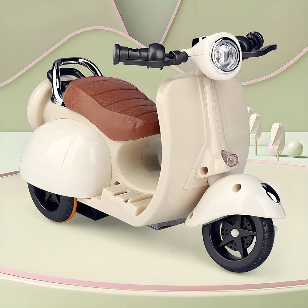 Labubu Electric Toy Motorcycle – Battery-Powered Action Scooter for Soft Vinyl Figures