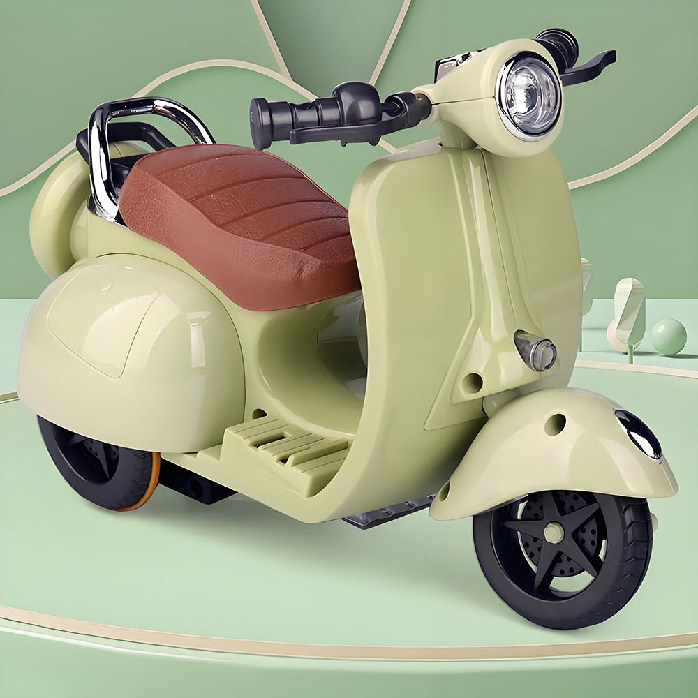 Labubu Electric Toy Motorcycle – Battery-Powered Action Scooter for Soft Vinyl Figures