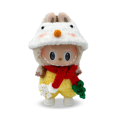 Handmade Knitted Clothes for Labubu Figures – Cute 17cm Outfits