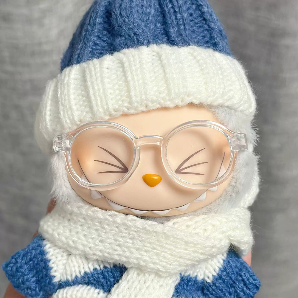 Glasses Accessories for 17cm Labubu Dolls – Multiple Styles (Doll Not Included)
