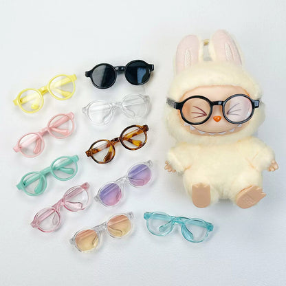 Glasses Accessories for 17cm Labubu Dolls – Multiple Styles (Doll Not Included)