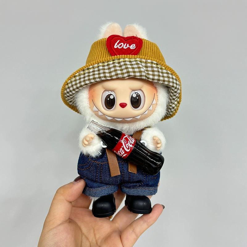17cm Cola Labubu Multi-Style Clothes Sets – Accessories Vary by Style (Doll Not Included)