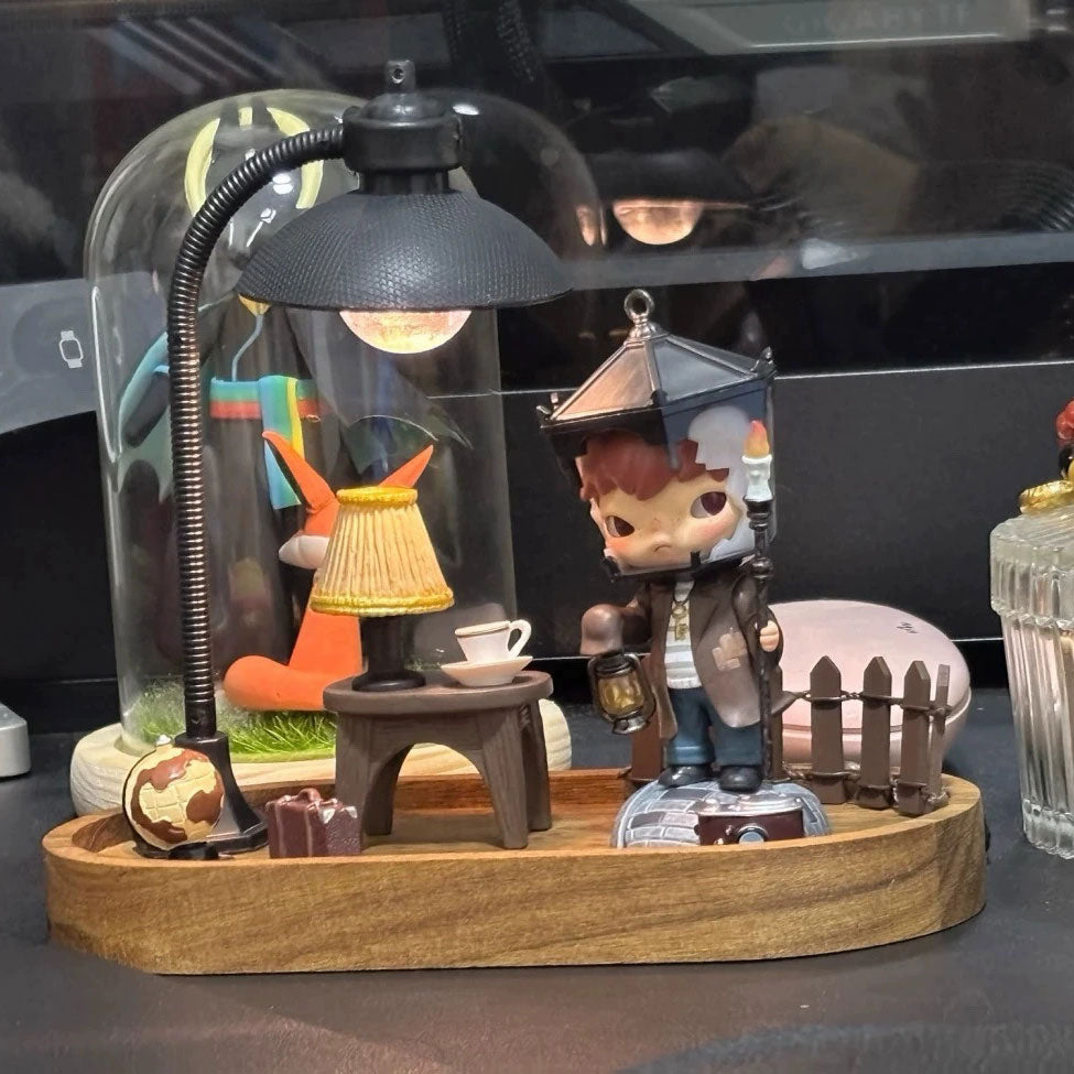 Hirono the Geographer Diorama Display Set – POP MART Blind Box Accessories (Figure Not Included)
