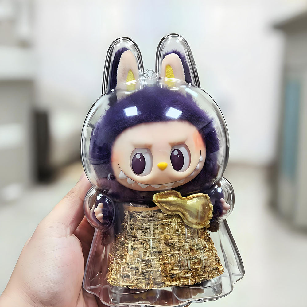 Protective Case for LABUBU Wings of Fortune – Clear PC Display Box Cover