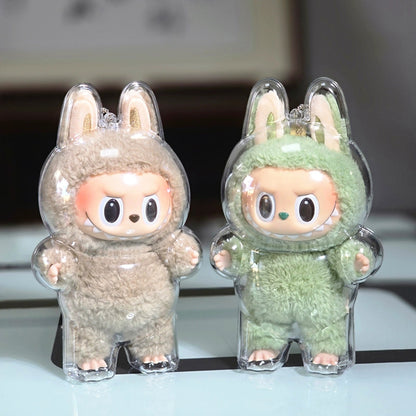 Protective Display Case for LABUBU The Monsters – Exciting Macaron Edition