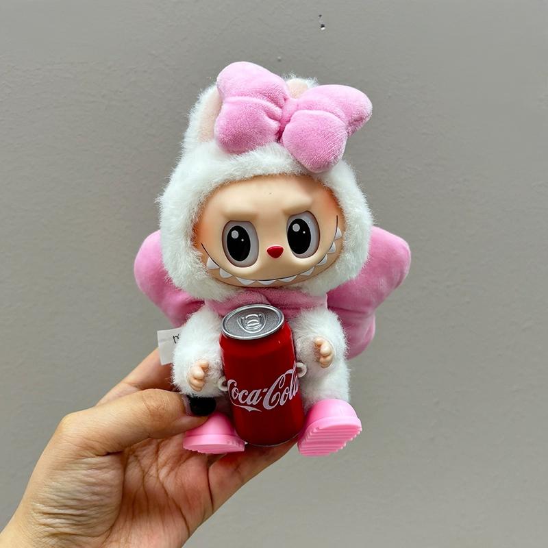 17cm Cola Labubu Multi-Style Clothes Sets – Accessories Vary by Style (Doll Not Included)